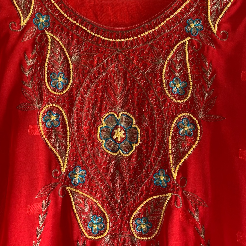 From India via London! Dress/Pants/Scarf
